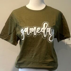 Jerzees Olive Green Gameday T-Shirt